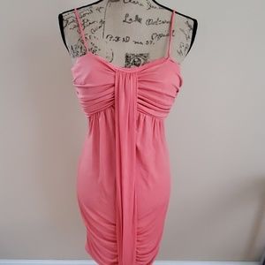 Lenovia Coral Cocktail Dress
